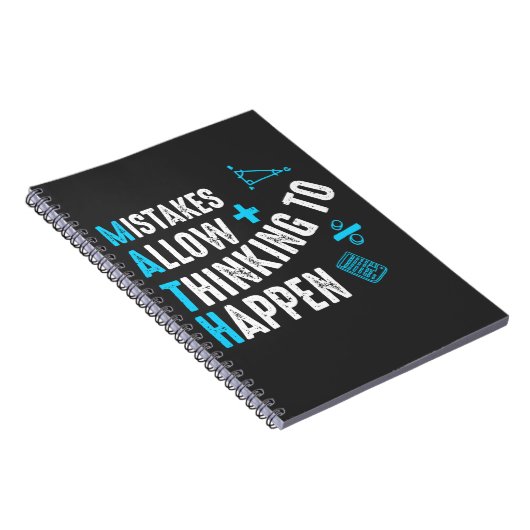 Mathematiklehrer: Fehler in der Schule ermöglichen Notizblock (Rechte Seite)