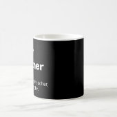 Mathematiklehrer Funny Mathematics Definition Kaffeetasse (Mittel)