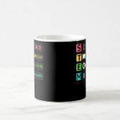 Mathematiklehrer für STEM Science Technology Engin Kaffeetasse (Mittel)