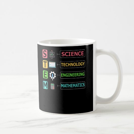 Mathematiklehrer für STEM Science Technology Engin Kaffeetasse (Rechts)
