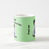 Mathematiklehrer-Geschenk vertrauen mir Mathematik Kaffeetasse (Mittel)