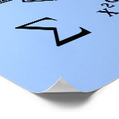 Mathematiklehrer haben Probleme Poster (Ecke)