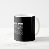 Mathematiklehrer I lehre Mathematik Kaffeetasse (VorderseiteRechts)