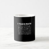 Mathematiklehrer I lehre Mathematik Kaffeetasse (Mittel)