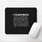 Mathematiklehrer I lehre Mathematik Mousepad (Mit Mouse)