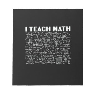 Mathematiklehrer I lehre Mathematik Notizblock