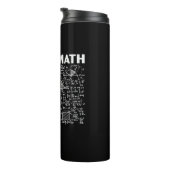 Mathematiklehrer I lehre Mathematik Thermosbecher (Nach rechts gedreht)