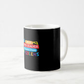 Mathematiklehrer Ich bin Mathematiklehrer Kaffeetasse (VorderseiteRechts)