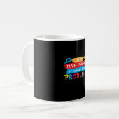 Mathematiklehrer Ich bin Mathematiklehrer Kaffeetasse (Vorderseite Links)