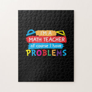 Mathematiklehrer Ich bin Mathematiklehrer Puzzle