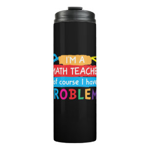 Mathematiklehrer Ich bin Mathematiklehrer Thermosbecher