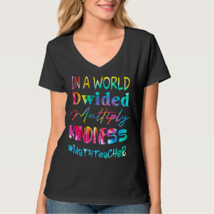 Mathematiklehrer in einer Welt, die sich teilt, mu T-Shirt
