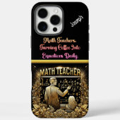Mathematiklehrer Inspirierend Schüler Case-Mate iPhone Hülle (Rückseite)