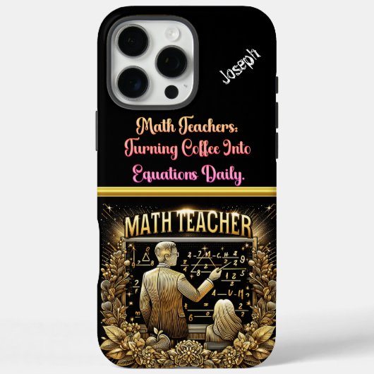 Mathematiklehrer Inspirierend Schüler Case-Mate iPhone Hülle (Rückseite)
