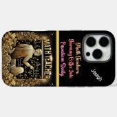 Mathematiklehrer Inspirierend Schüler Case-Mate iPhone Hülle (Rückseite (Horizontal))