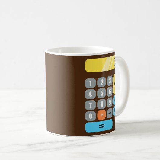 Mathematiklehrer Kaffeetasse (VorderseiteRechts)