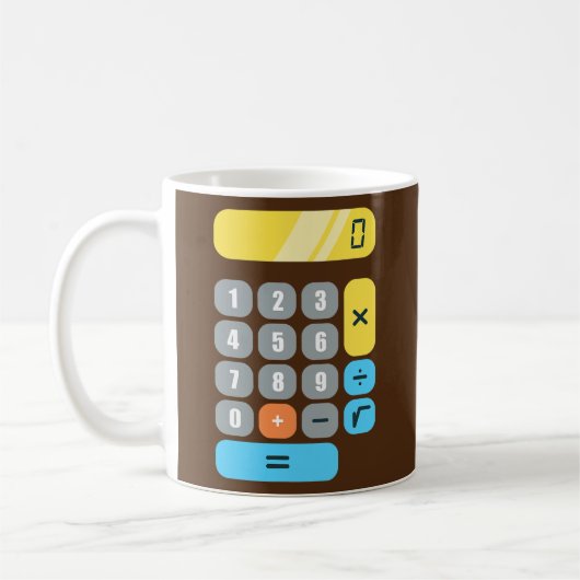 Mathematiklehrer Kaffeetasse (Links)