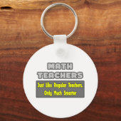 Mathematiklehrer...klüger Schlüsselanhänger (Vorderseite)