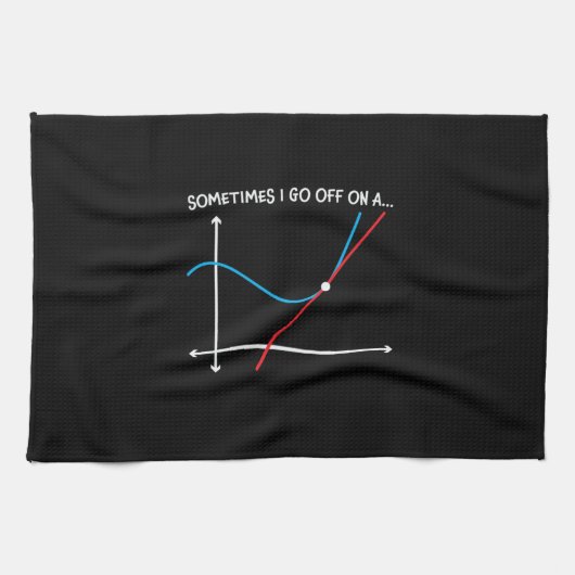 Mathematiklehrer manchmal gehe ich weg geschirrtuch (Horizontal)