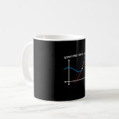 Mathematiklehrer manchmal gehe ich weg kaffeetasse (Vorderseite Links)
