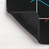Mathematiklehrer manchmal gehe ich weg mousepad (Ecke)