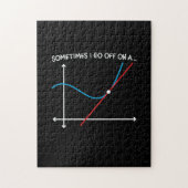 Mathematiklehrer manchmal gehe ich weg puzzle (Vertikal)