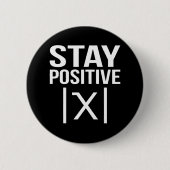 Mathematiklehrer Mathematik Mathematiker Student Button (Vorderseite)