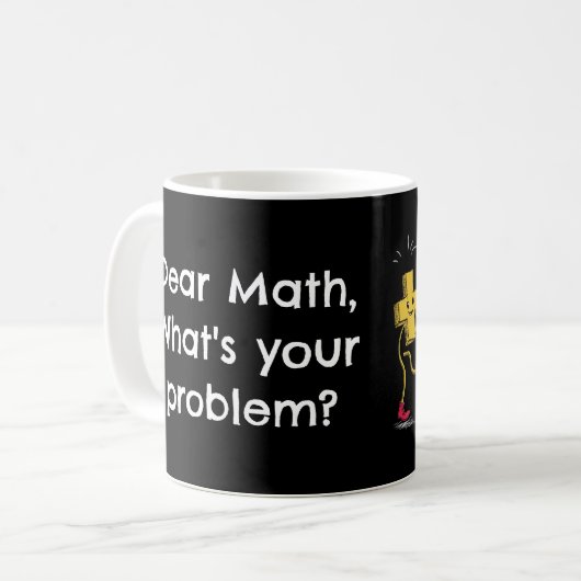 Mathematiklehrer Mathematik Statistik Schüler lust Kaffeetasse (Vorderseite Links)