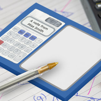 Mathematiklehrer mathematisch untersuchen Mathemat Post-it Klebezettel