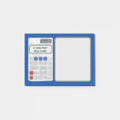 Mathematiklehrer mathematisch untersuchen Mathemat Post-it Klebezettel (Vorderseite)