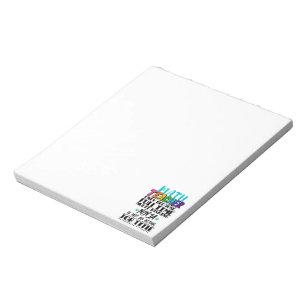 Mathematiklehrer nur wegen Vollzeit-Multitasking Notizblock