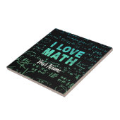 Mathematiklehrer oder -lehrer und -lehrer fliese (Seite)