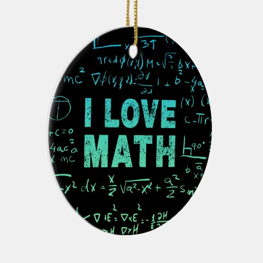 Mathematiklehrer oder -lehrer und -lehrer keramik ornament (Rechts)