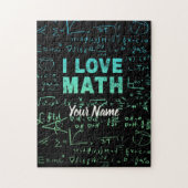 Mathematiklehrer oder -lehrer und -lehrer puzzle (Vertikal)