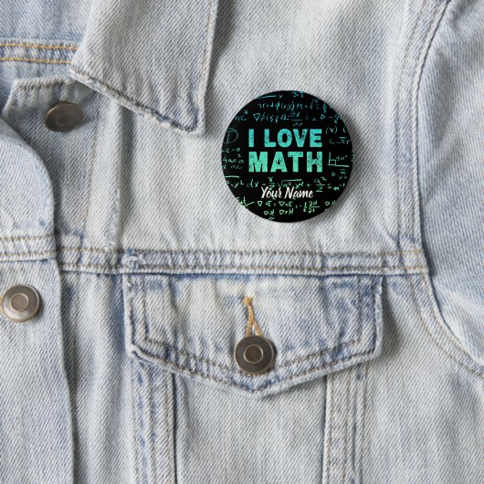 Mathematiklehrer oder Mathematikprofessor und Stud Button (Beispiel)