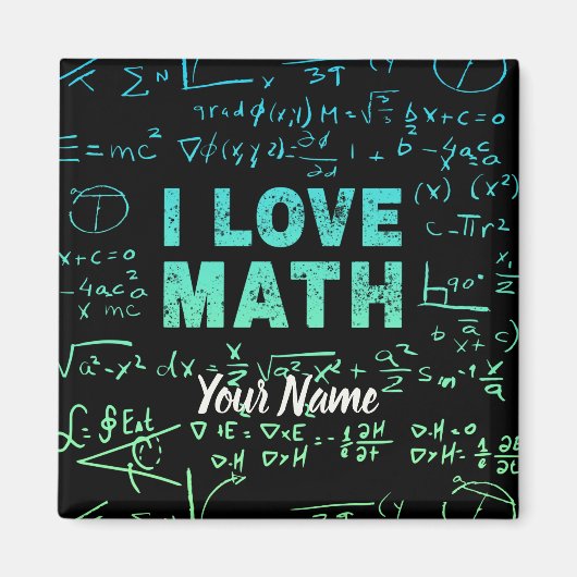 Mathematiklehrer oder Mathematikprofessor und Stud Magnet (Vorne)