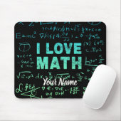 Mathematiklehrer oder Mathematikprofessor und Stud Mousepad (Mit Mouse)