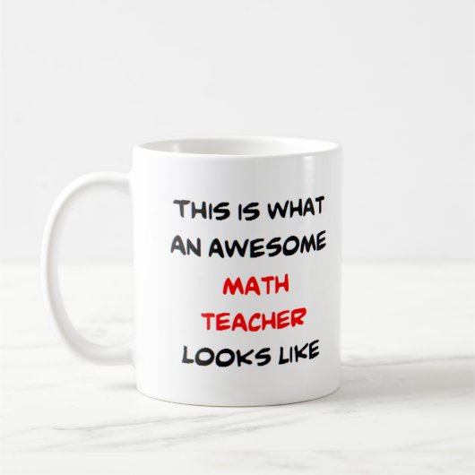 Mathematiklehrer, phantastisch kaffeetasse (Links)