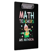 Mathematiklehrer sind Mathiker Klemmbrett (Rechts)