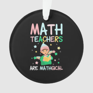Mathematiklehrer sind Mathiker Ornament