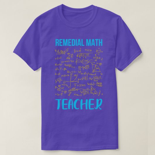 Mathematiklehrer T-Shirt (Design vorne)