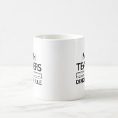 Mathematiklehrer teilen und regieren kaffeetasse (Mittel)