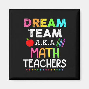 Mathematiklehrer träumen Team Aka Mathematik Lehre Magnet