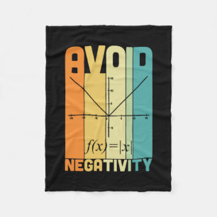 Mathematiklehrer vermeiden Negativität Fleecedecke