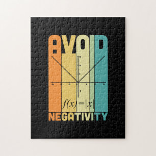 Mathematiklehrer vermeiden Negativität Puzzle
