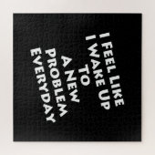 Mathematiklehrer - Weck auf neues Problem Puzzle (Horizontal)