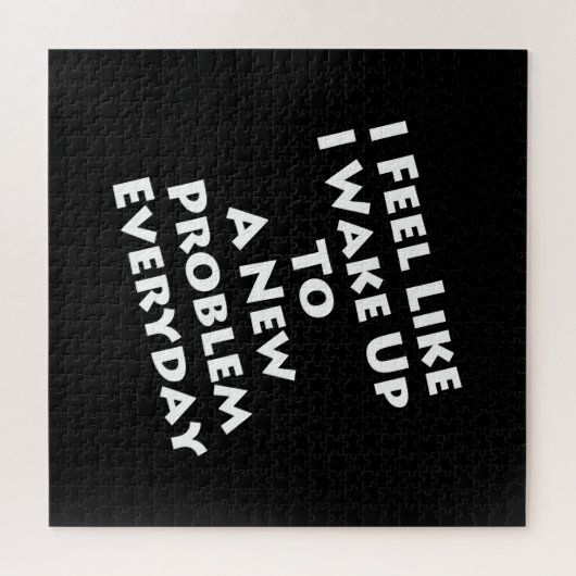 Mathematiklehrer - Weck auf neues Problem Puzzle (Horizontal)