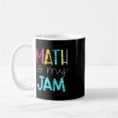 Mathematiklehrer zurück zur Schule Kaffeetasse (Links)