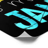 Mathematiklehrer zurück zur Schule Poster (Ecke)