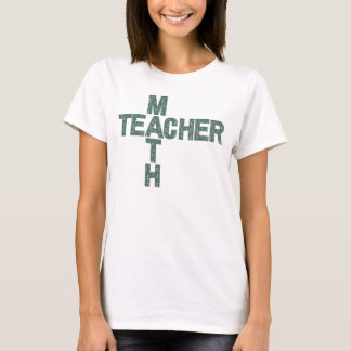 Mathematiklehrer zurück zur Schule T-Shirt